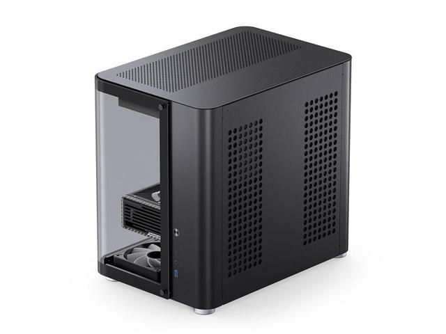 TK-2 Black ITX / M-ATX / ATX Dual-Chamber Gaming Computer Case 