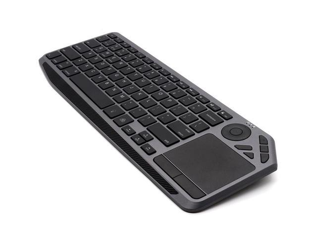Multi-Device Wireless Bluetooth Keyboard with Multi-Touch Touchpad-Wireless TV Keyboard,Support 3 Devices for TV,Windows, Android, Chrome OS, Laptop,Grey