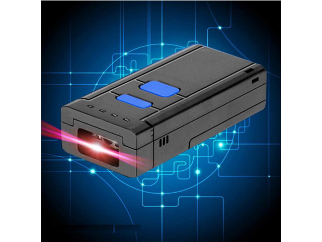 5 Pieces MJ2877 BT-4.0 2.4G Wireless Laser USB Barcode Scanner Reader for Store 