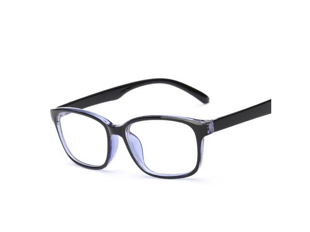 CORN YJ-1 Computer Reading Glasses Gaming Eyewear UV Protection, Anti Blue Rays, Anti Glare and Scratch Resistant Lens - Blue Coat - Black&Blue