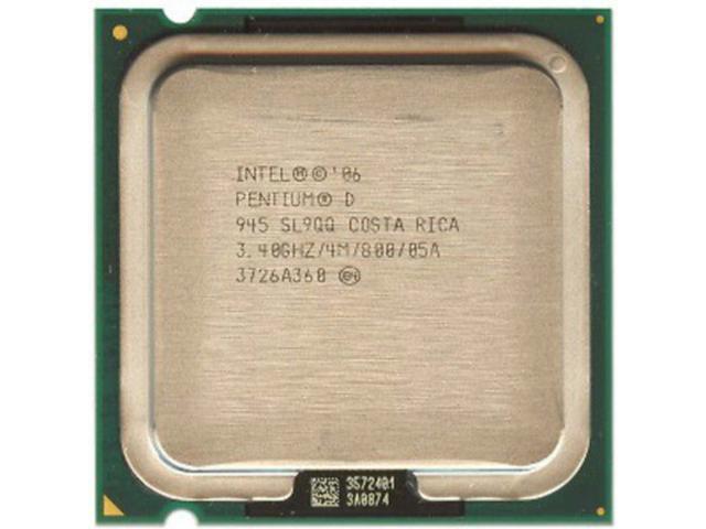 Refurbished: Intel Pentium D PD 945 3.4GHz 4M 800MHz Dual-Core