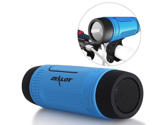 Wireless Bluetooth Speaker Subwoofer Loudspeakers Outdoor Stereo Bass flashlight 