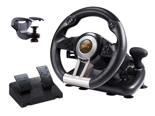 Corn Racing Wheel Apex For Pc Game Joystick Simulator Professional For Windows Ps3 Ps4 Xbox One Gaming Controller Black Newegg Com