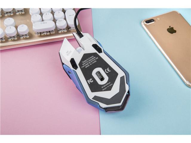 Overwatch D.VA 6 Button LED Backlit Optical Wired Gaming Mouse 2 Variants 