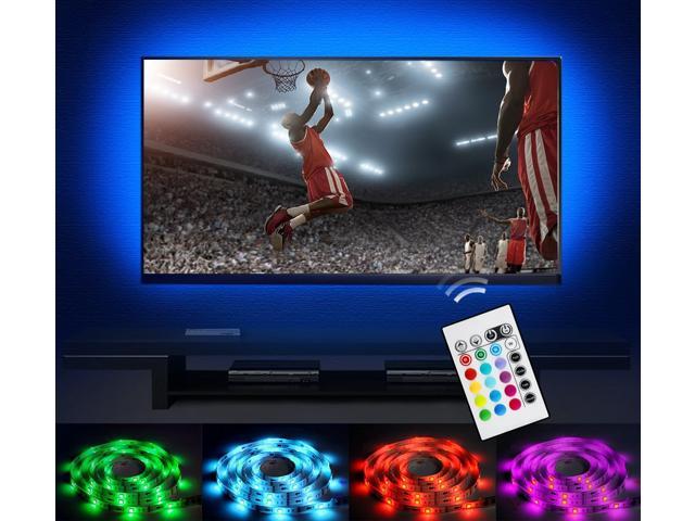 2 x 50cm RGB USB LED Strip Light LED Bias Background Lighting For TV HDTV PC LCD 