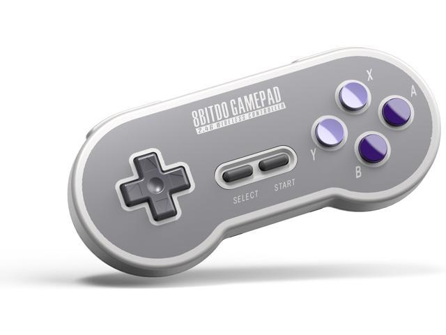 8bitdo Sn30 2 4g Wireless Controller For Snes Classic Edition Newegg Com