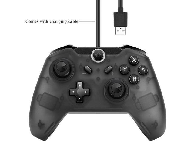 Kiwi Bron Persoon belast met sportgame CORN Bluetooth Wireless Pro Controller for Nintendo Switch - Half  Transparent Black - Newegg.com