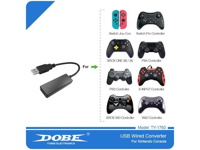 etnisch Martelaar microscopisch DOBE Nintendo Switch USB&Bluetooth Adapter for Wired&Wireless Controller to  Support PS3/PS4 Xbox360/One S/X Wii U/Pro Controller and Other PC X-INPUT  Mode Controller - Newegg.com