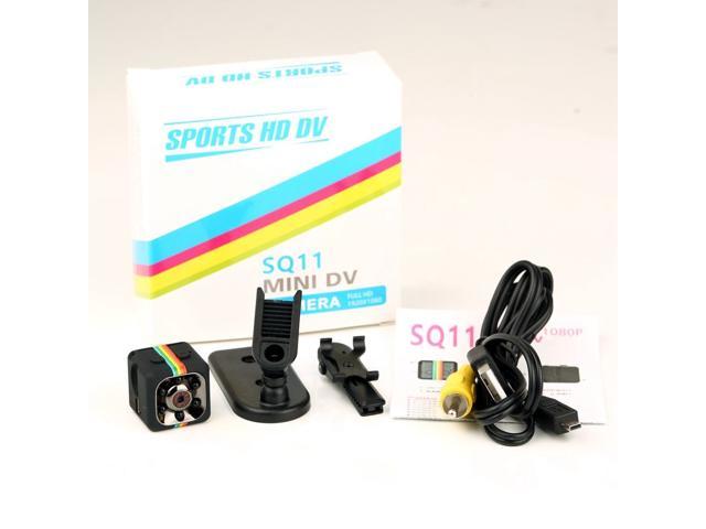 /0.870.630.87in cm certainoly SQ11 All Black Full HD 1080p Night Vision Mini cámara DV DVR Videocámara 2.2 1.6 2.2 