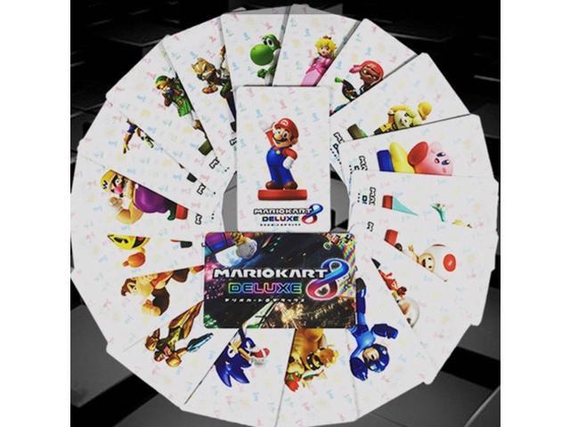 20pcs Full Set Nfc Pvc Tag Card Mario Kart 8 Amiibo Cards For Nintendo Switch Newegg Com