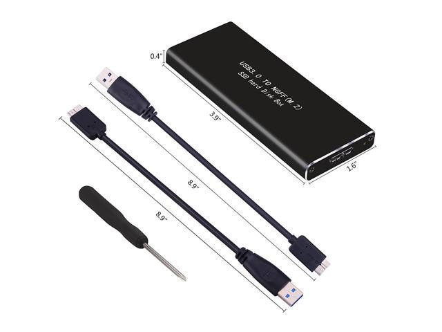 NEW M.2 NGFF SSD SATA TO USB 3.0 External Enclosure Storage Case Adapter US 