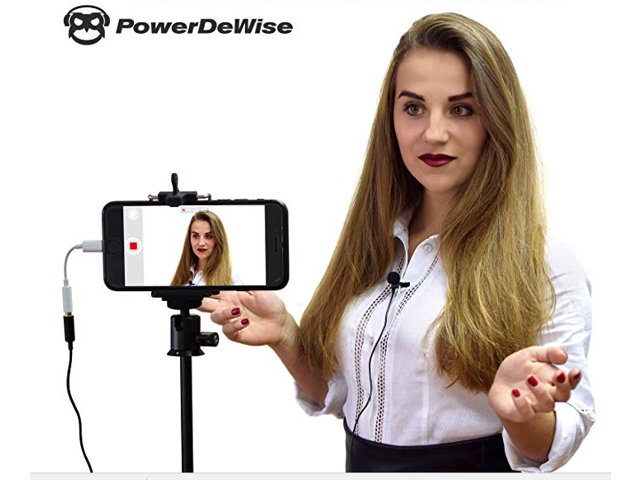 powerdewise lavalier microphone review