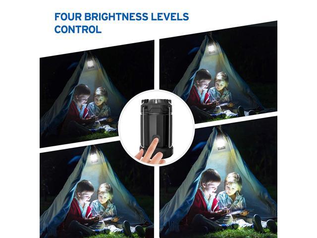  Etekcity Camping Lantern Battery Powered Led Lights with AA  Batteries, Upgraded Magnetic Base and Brightness Control Flashlights for  Power Outage, Backpacking, Hiking, Storms, Black, CL30-4 Pack : Sports &  Outdoors