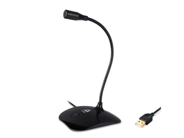 VIMVIP PC Microphone Chatting Skype USB Computer Microphone with Stand for iMac PC Laptop Desktop Windows Computer to Recording Gaming MSN