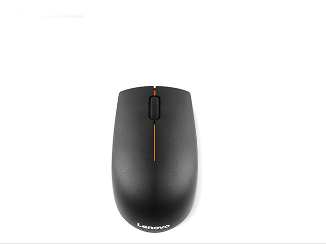Lenovo L300 Ergonomic Design  Wireless Power-saving Mouse For Office  And Game - Black 