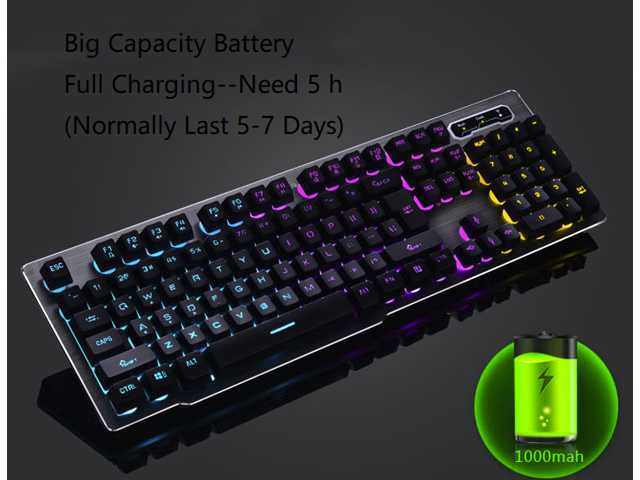 Delog MK500 29 Non conflicting Keys Mechanical Feeling Ergonomic Design Cool Exterior Wireless 