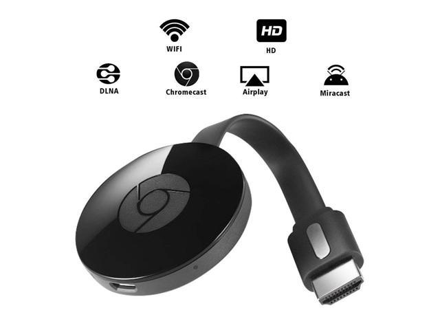 Dongle d'affichage sans Fil 4K HDR WiFi Display Dongle Adaptateur 1080P TV Stick pour Streaming Chrome Netflix Google Home Youtube Miracast Airplay avec Android/iOS/Window/Mac 