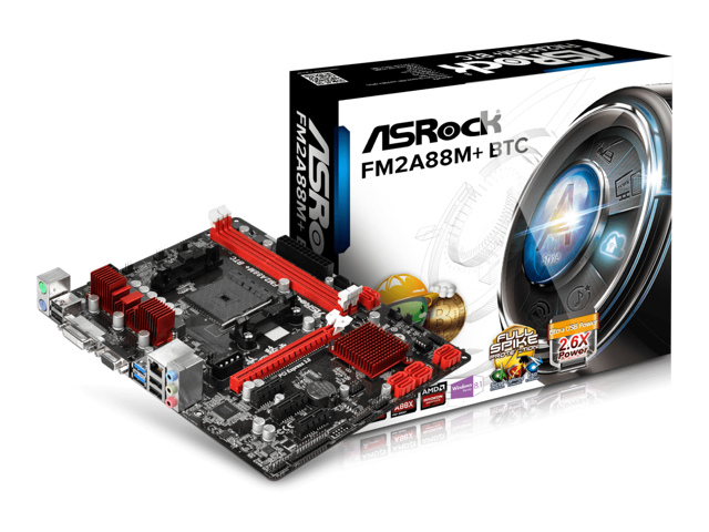 attent onderwijs Onderscheid ASRock FM2A88M+ BTC Support for Socket FM2+ 95W / FM2 100W processors -  Newegg.com