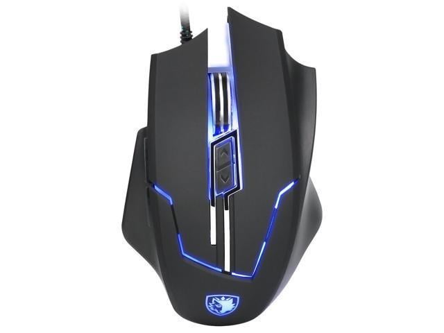 SADES Q7 Gaming Mice 6 Buttons Professional LED Optical USB Wired ...