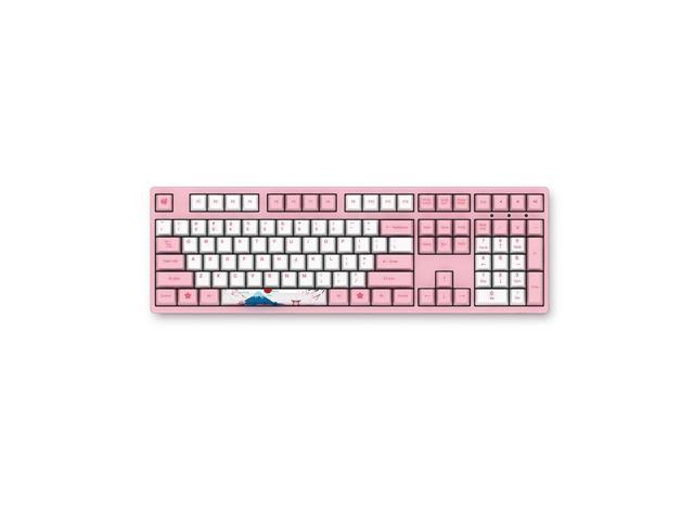 Akko Naruto Shippuden Sasuke 3108 V2 Wired Mechanical Keyboard (Akko 2nd  Gen Pink)