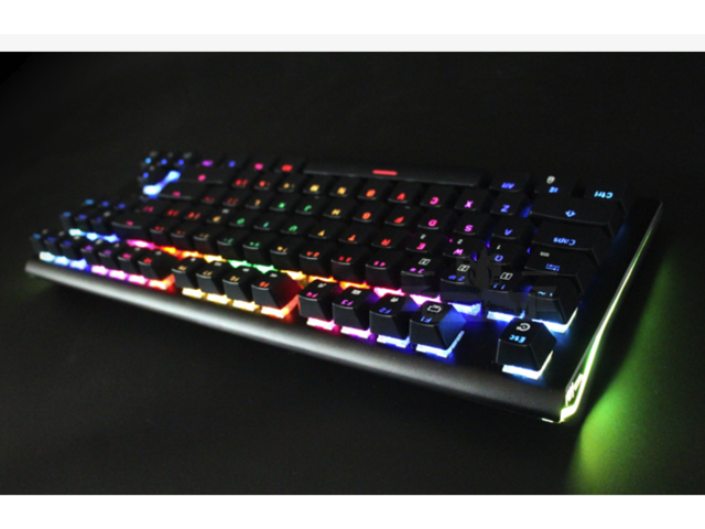 Rk G87 Rgb Backlit Ergonomic Design,cool Exterior Bluetooth Wireless 