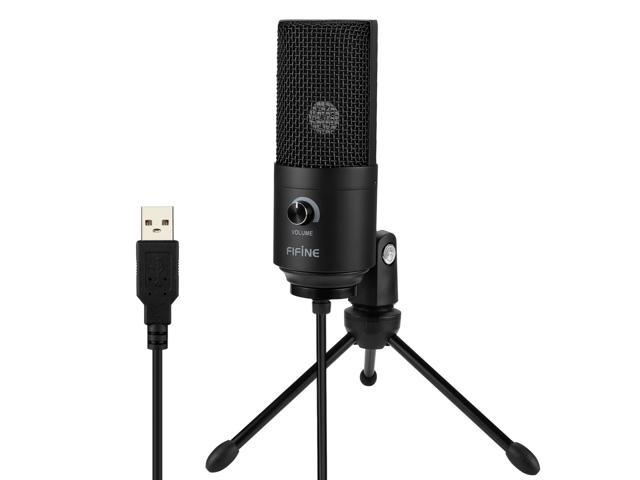 usb microphone fifine metal