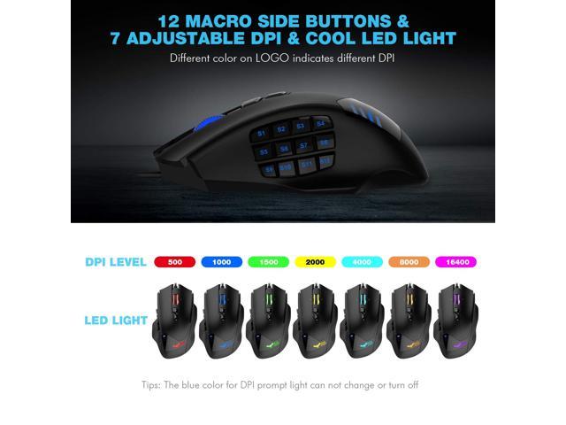 havit gaming mouse change color