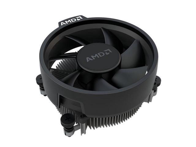 AMD Wraith Stealth Socket AM4 4-Pin Connector CPU Cooler with Aluminum Heatsink & 3.93-Inch Fan (Slim)