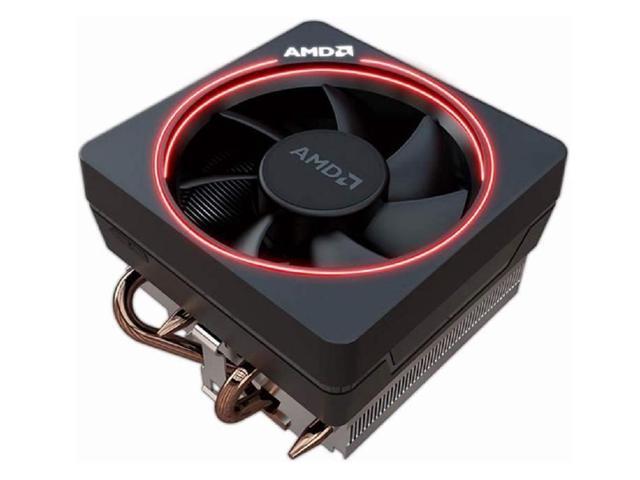 AMD Wraith Max RGB LED Lighting Socket AM4 4-Pin Connector CPU Cooler with  Copper Core Base & Aluminum Heatsink & 4.13-Inch Fan