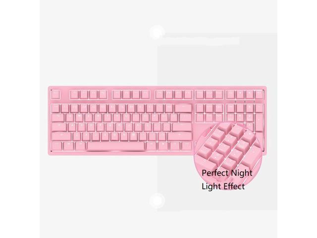 light pink keycaps