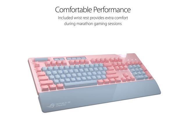 asus rog pink keyboard