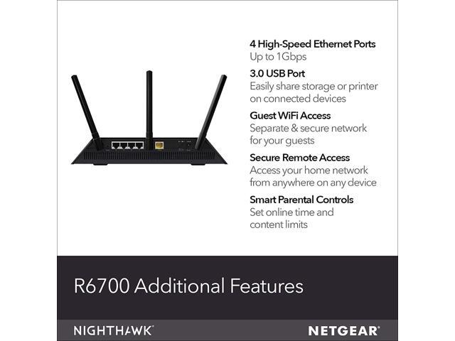 Netgear nighthawk r6700 router Clearance
