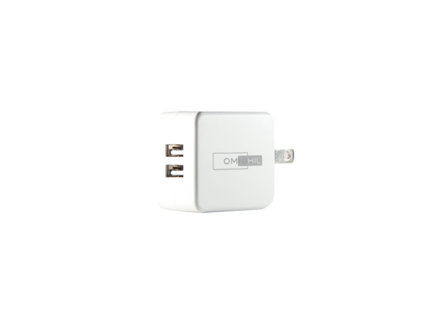 OMNIHIL 2-Port USB Car Charger+MICRO-USB CABLE for Jawbone Big Jambox 