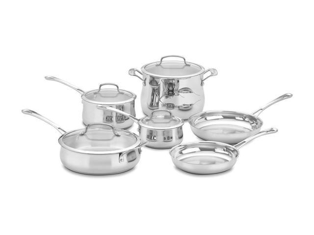 Cuisinart 10-pc. Stainless Steel Contour Cookware Set
