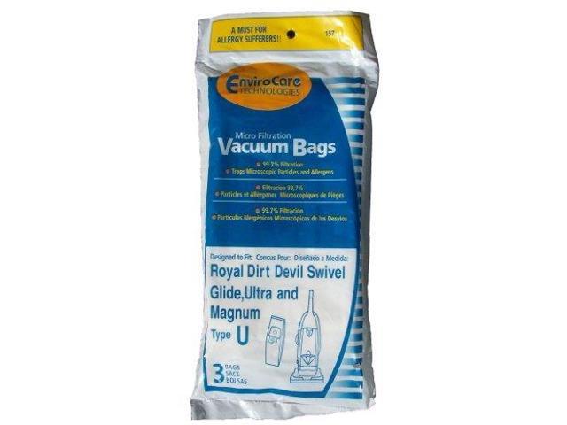 Envirocare Replacement Vacuum Bag for Riccar RAH-6 Single Pack Type A 