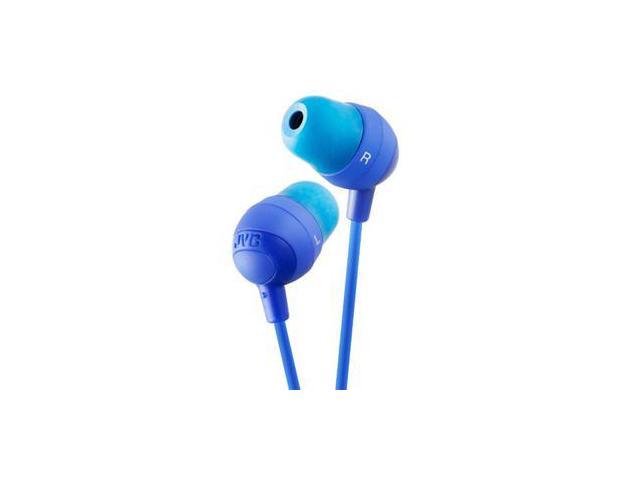 JVC Blue HAFX32A Marshmallow Earbuds