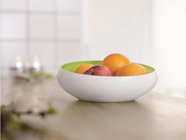 Herstal 1020178053 Lime and White Bowl