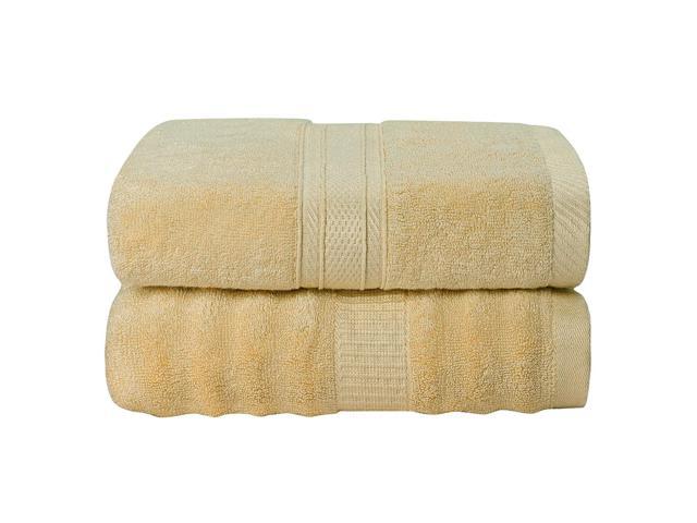 2 X ECO FRIENDLY BAMBOO LUXURIOUS TOWELS plus FREE POSTAGE. 