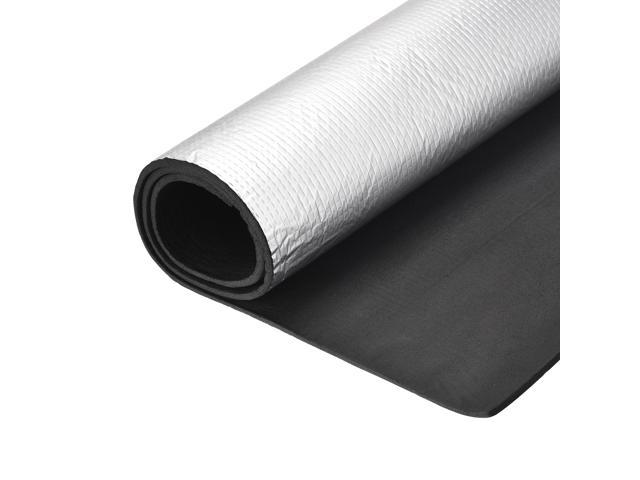 zitten Tegenstander Pretentieloos Insulation Sheet, 1mx1mx5mm Embossed Aluminum Foil Waterproof Heat  Resistant Thermal Barrier, for Roof Wall HVAC Duct Pipe, Rubber Foam -  Newegg.com
