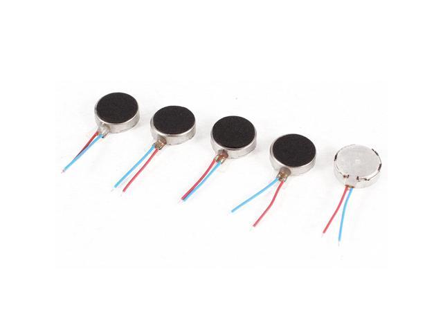 2 Pcs 3V DC 4mm x 8mm Pager Cell Phone Vibration Motor Micro Vibrating US Ship