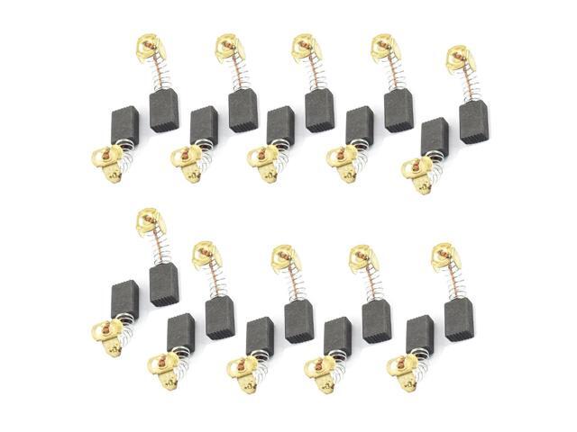 10 Pairs Replacement Carbon Brushes 14mm x 8mm x 5mm for Electric Motor