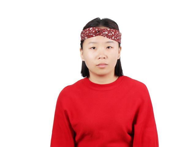 Women Lady Polyester Elastic Twisted Knotted Turban Hairstyle