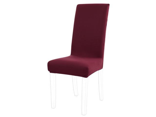 burgundy dining room chair covers