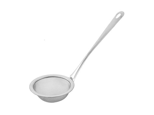 Kitchen Metal Perforated Strainer Ladle Colander Spoon 12 Inch Length ...