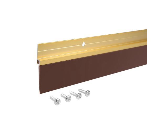 2 1 4 X 39 Aluminum Alloy Silicone Rubber Door Sweep Seal Strip