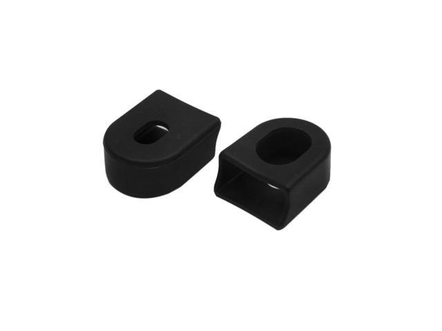 Bike Bicycle Crank Caps Black