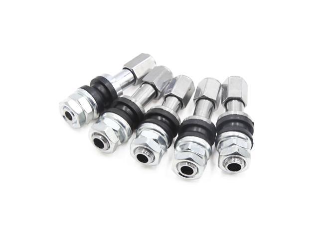 5pcs Silver Tone 44mm Length Tubeless Wheel Tyre Tire Valve Stem for Vehicle Car - Newegg.com
