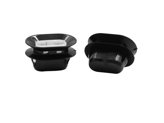 2pcs Black Car Rear Seat Plastic Rivet Buckle Fasteners Retainer For Mazda M6 Newegg Com