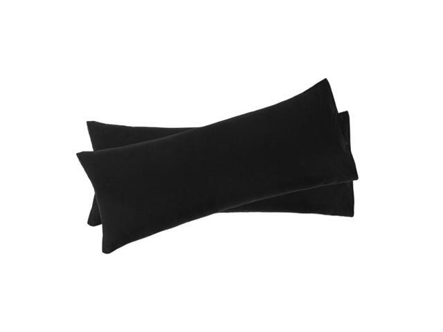 Set Of 2 Body Pillow Cover Soft 1800 Series Microfiber Pillow Cases