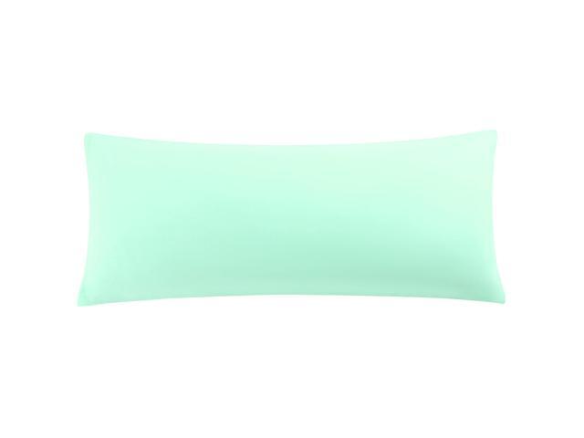 Soft Microfiber Body Pillow Cover With Zipper Closure Long Pillow